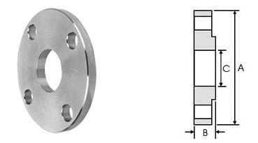 BS  4504 Plate Flanges dimensions