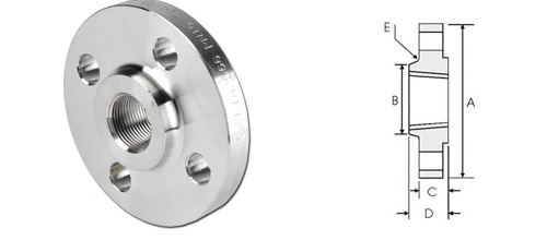 BS  4504 Threaded Flanges dimensions